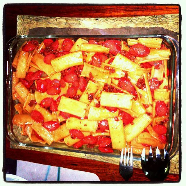 pasta con hotdog|jonalyn baggayanさん