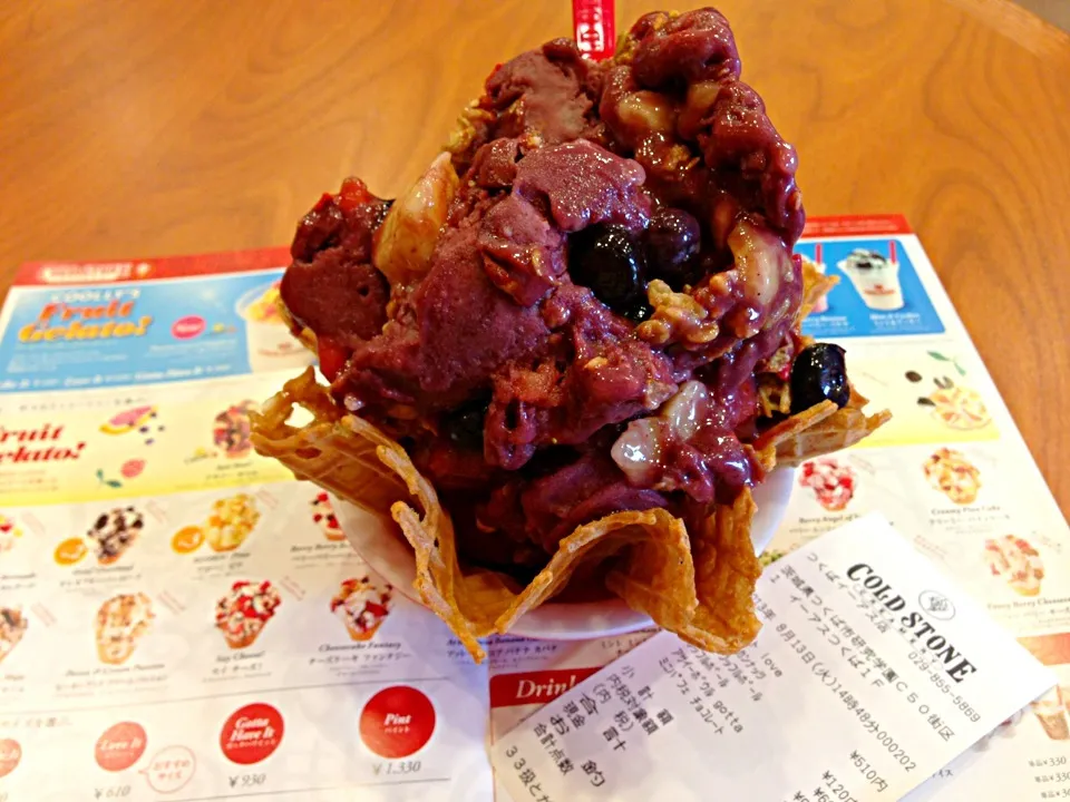 Snapdishの料理写真:Cold Stone  Acai  Bowl|Tito Jickain Recososa Jrさん