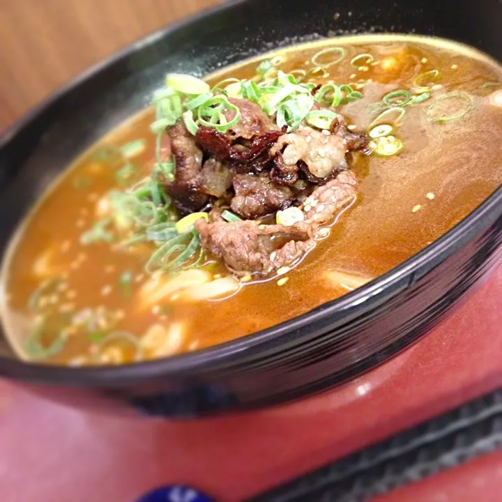 和牛カレーうどん|パパパパパさん