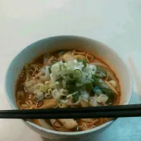 究麺野菜たっぷりラーメン|おかぽんさん