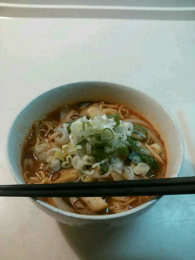 究麺野菜たっぷりラーメン|おかぽんさん