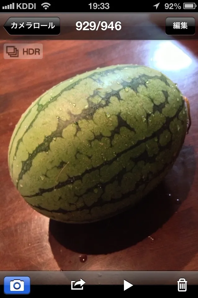 Snapdishの料理写真:前出のスイカ🍉|りーりーさん