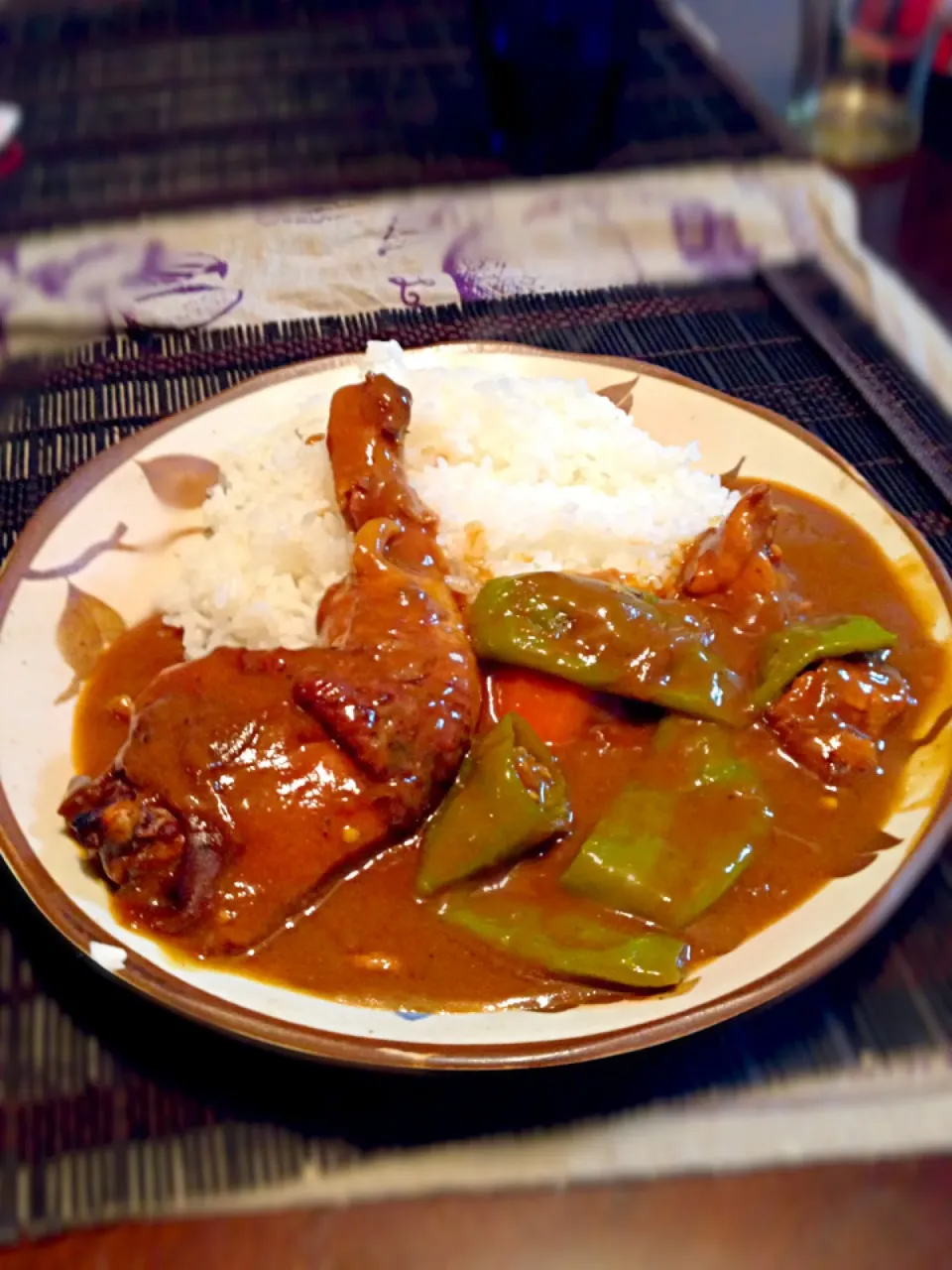 甘ししとうのチキンカレー|みちるさん