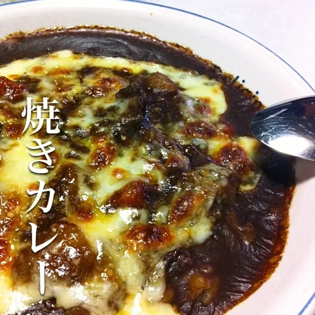 130813-焼きカレー ¥250 #夕食|dune725さん