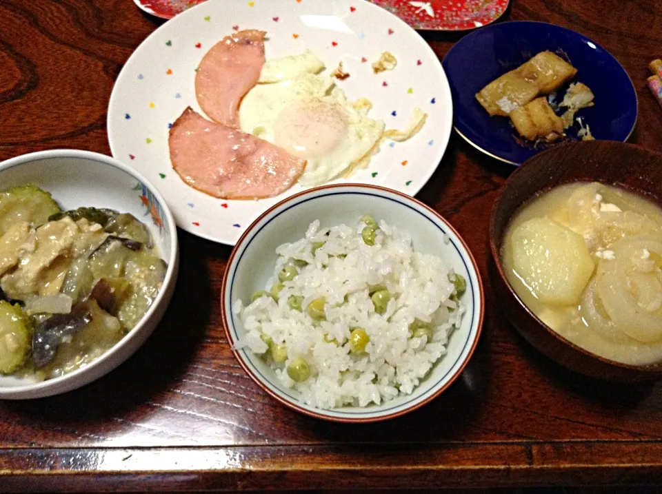 お盆休みの朝ごはん🍚🍴|綾音U・x・Uさん