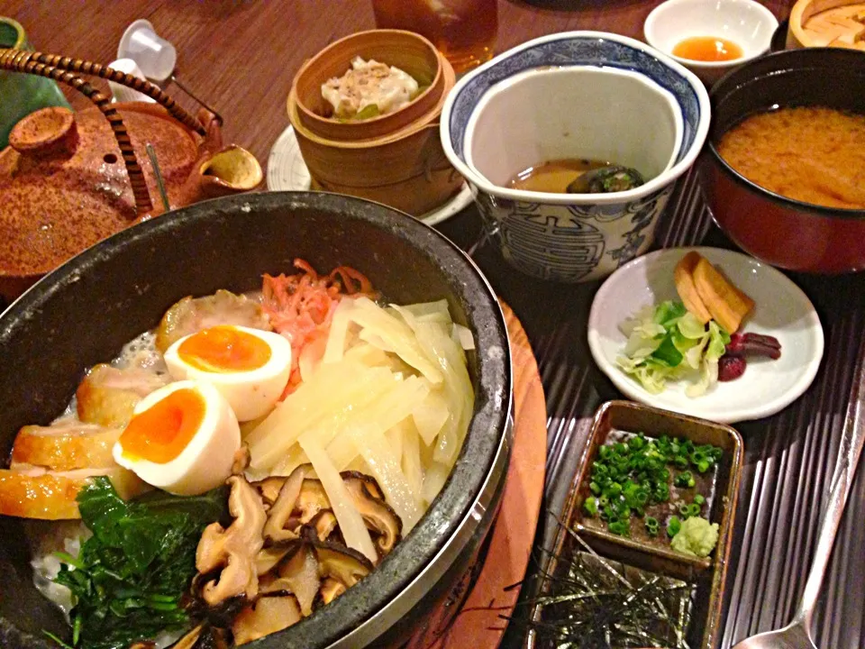 あつあつ鶏飯@げんかい食堂(新宿)|塩豚骨さん