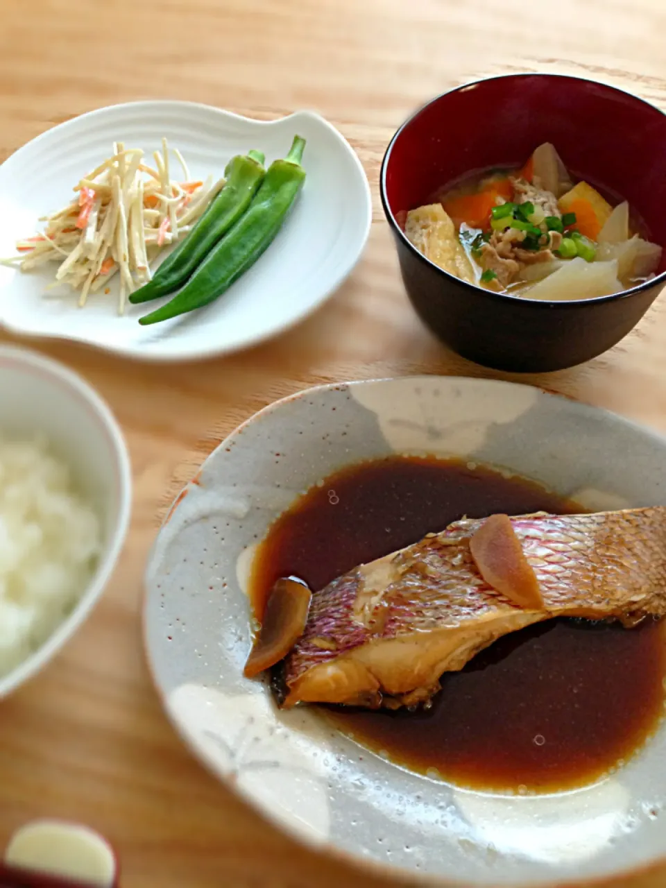 鯛の煮付け|ゆきぼぅさん