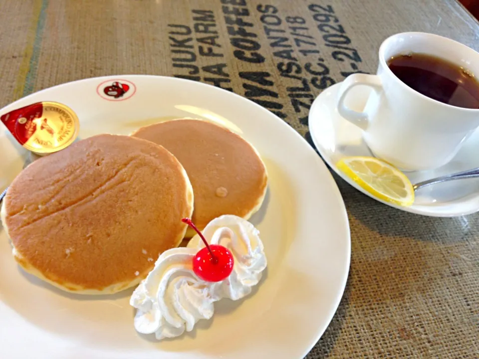 ホットケーキセット(モーニングメニュー)|こいちさん