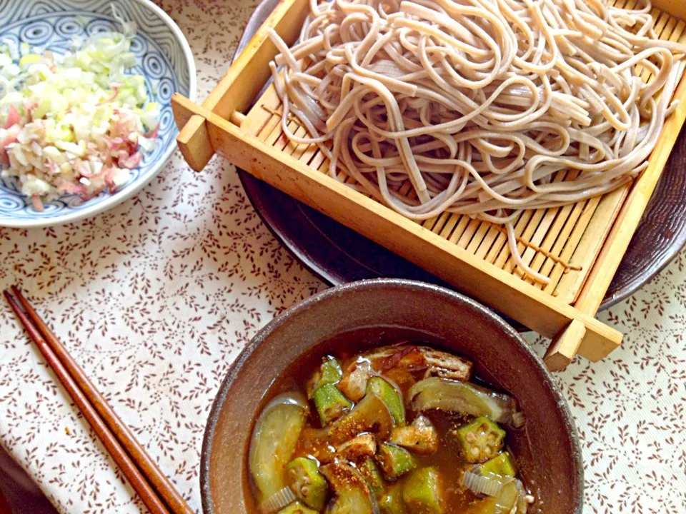 Snapdishの料理写真:sumner vegi source&soba|atsukoさん