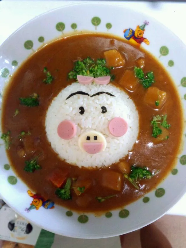 Snapdishの料理写真:はながっぱカレー|みほさん