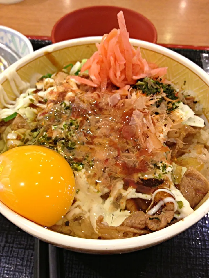 お好み焼き牛丼 すき家|seiさん