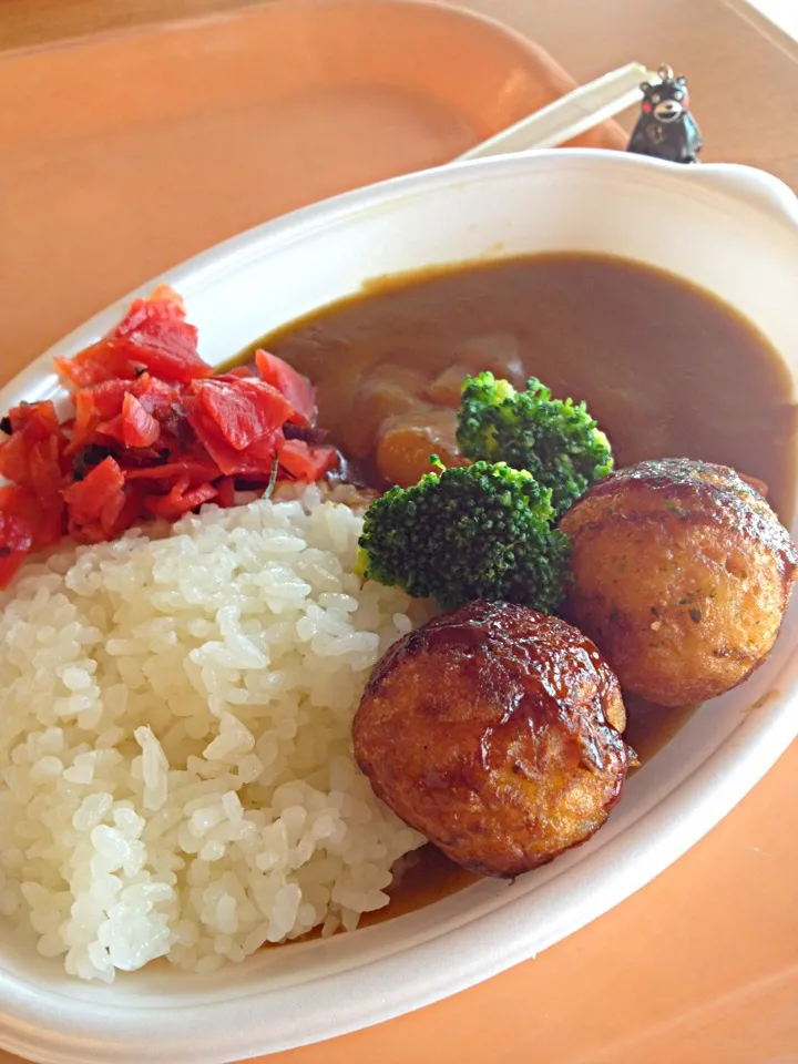 グリーンピア三木のバイキングで、たこ焼きカレー！2013#241|大阪カレー部長さん