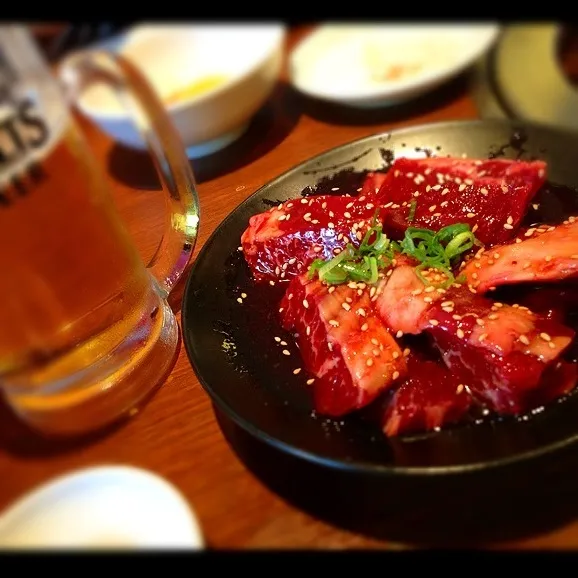 この暑さでBBQ中止からの近所の焼肉屋‼w|東智恵さん