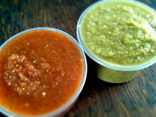 Salsa verde y roja|Javier Rdz.さん