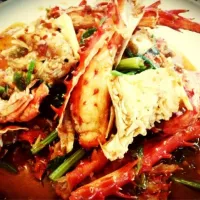 Snapdishの料理写真:Alaska crab chilli fried|thanyathorn thammaさん