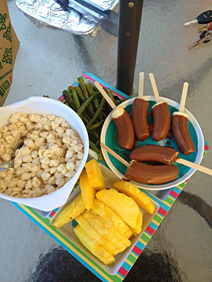 Pasta fruit and asparagus|Jennifer Valenciaさん