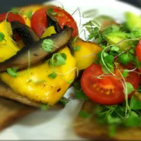 Mango portabella tomato sandwich|boo yaさん