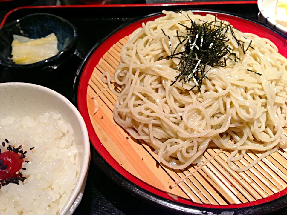 ざるそば定食|SASAKI Hiroshiさん