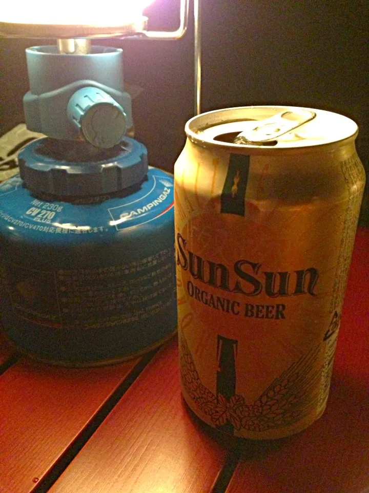 Snapdishの料理写真:SunSun organic beer|Funky Chefさん