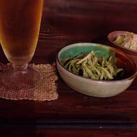 千切り大根のバジルジェノベーゼ和え