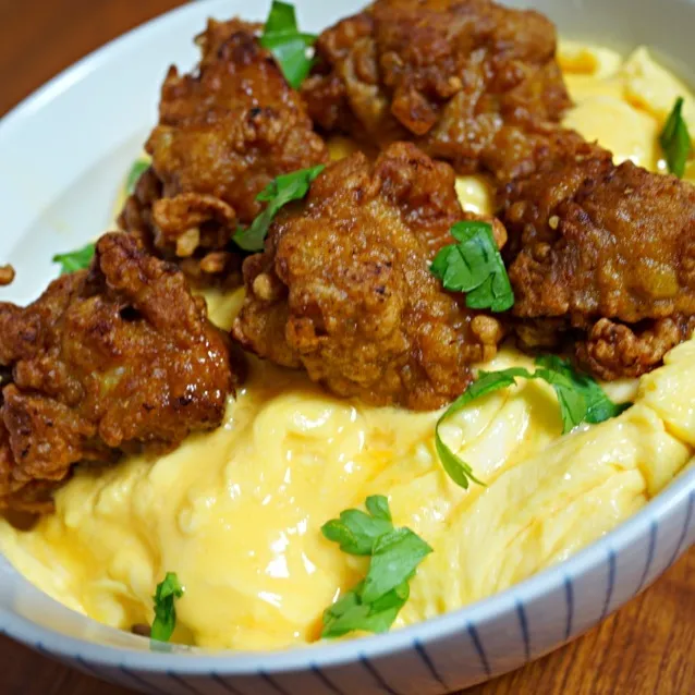 カレー唐玉丼♪|キヨシュンさん