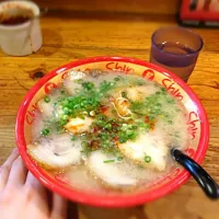 Snapdishの料理写真:とんこつラーメン|りみさん