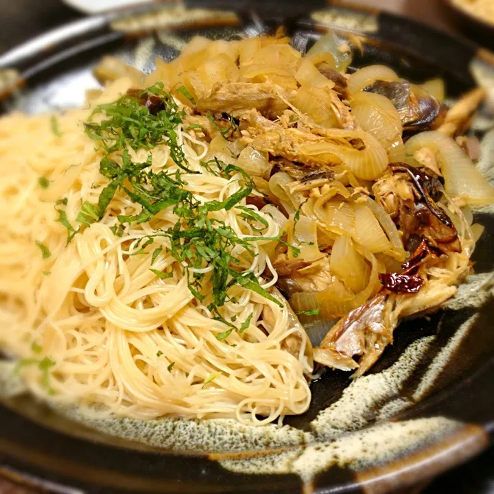 焼き鯖ソーメン|しげぞーさん