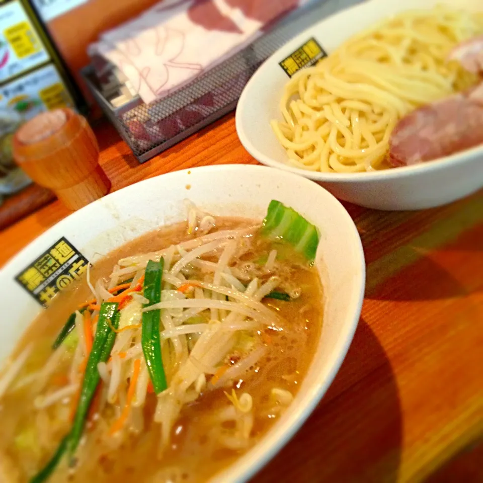 濃菜つけ麺 野菜大盛 つけ汁がラーメン並って感じ（≧∇≦）|Keitaさん