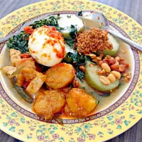 Snapdishの料理写真:Lontong sayur|Darlian Limさん