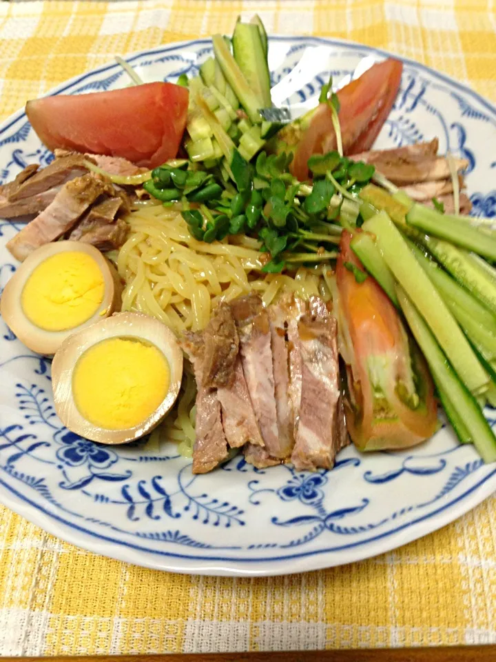 Snapdishの料理写真:冷やし中華|クッキーモンスターさん