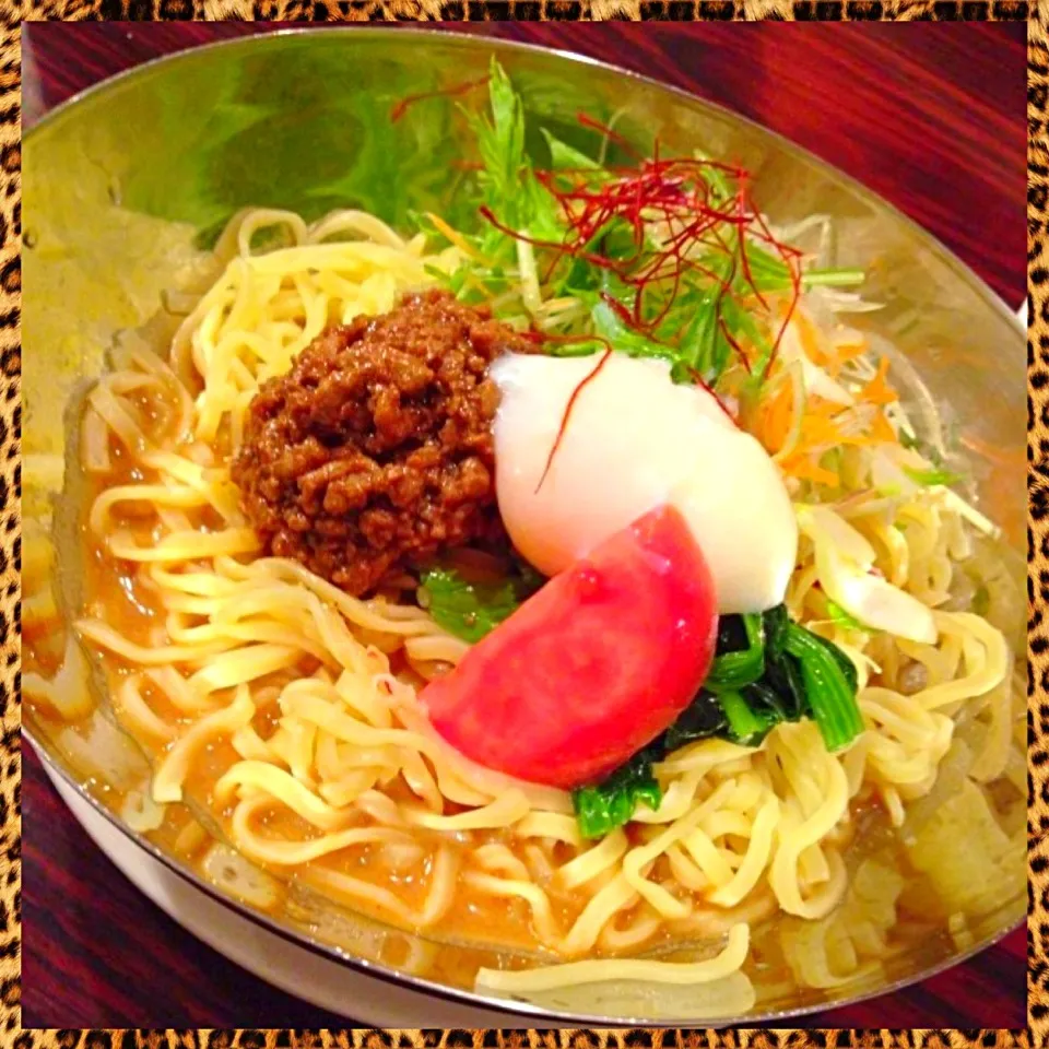 Snapdishの料理写真:夏野菜の冷やし坦々涼麺|Manhattan Dinerさん