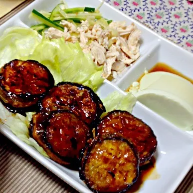 茄子と豚ひき肉のはさみ焼き|マイ☆さん