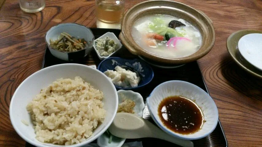 湯どうふ定食|えっちゃんさん