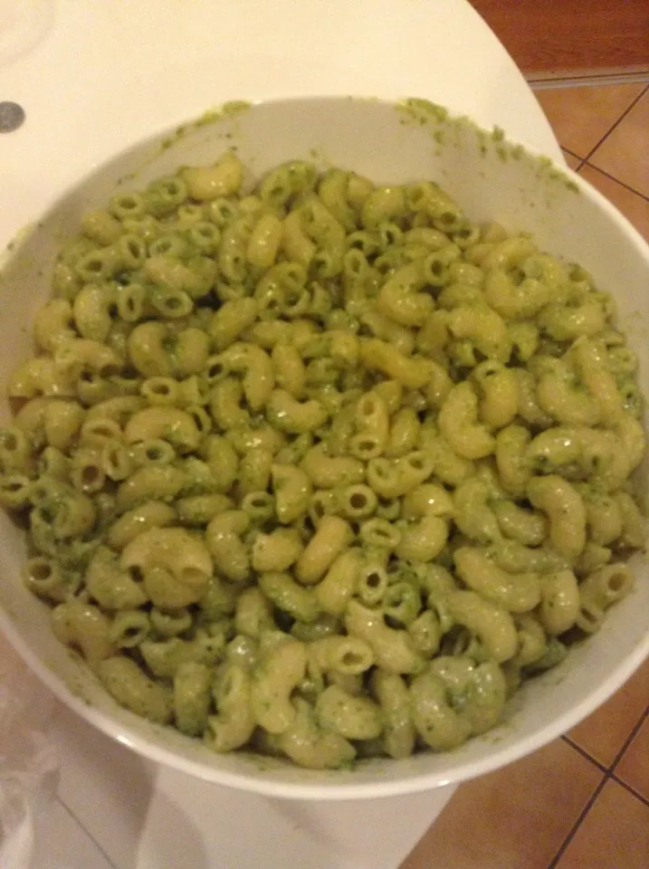 Pasta con pesto|giacomo liさん