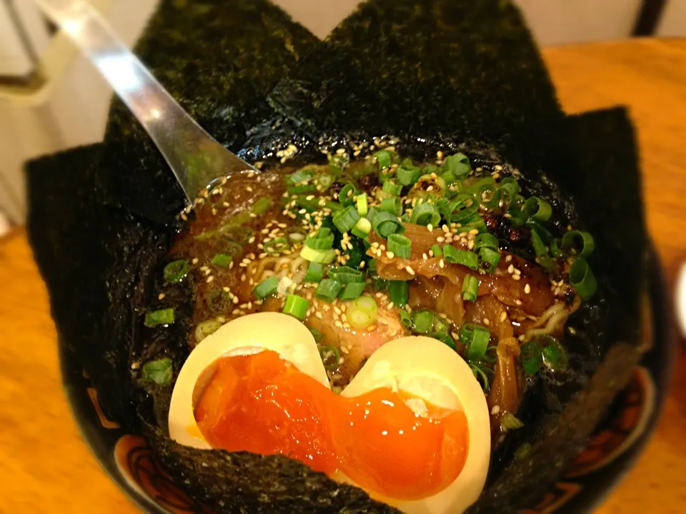 Snapdishの料理写真:のり玉ラーメン＠一陽軒・川和町|らーめん好き！さん