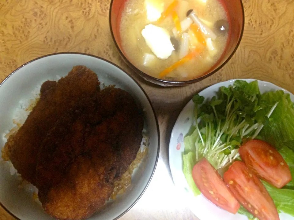 カツ丼＆パリ丼|じゅんママさん