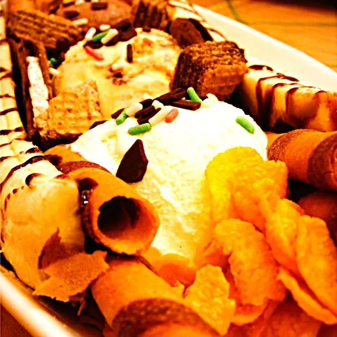 Banana Boat (ice cream)|Sam: photos by iPhoneさん