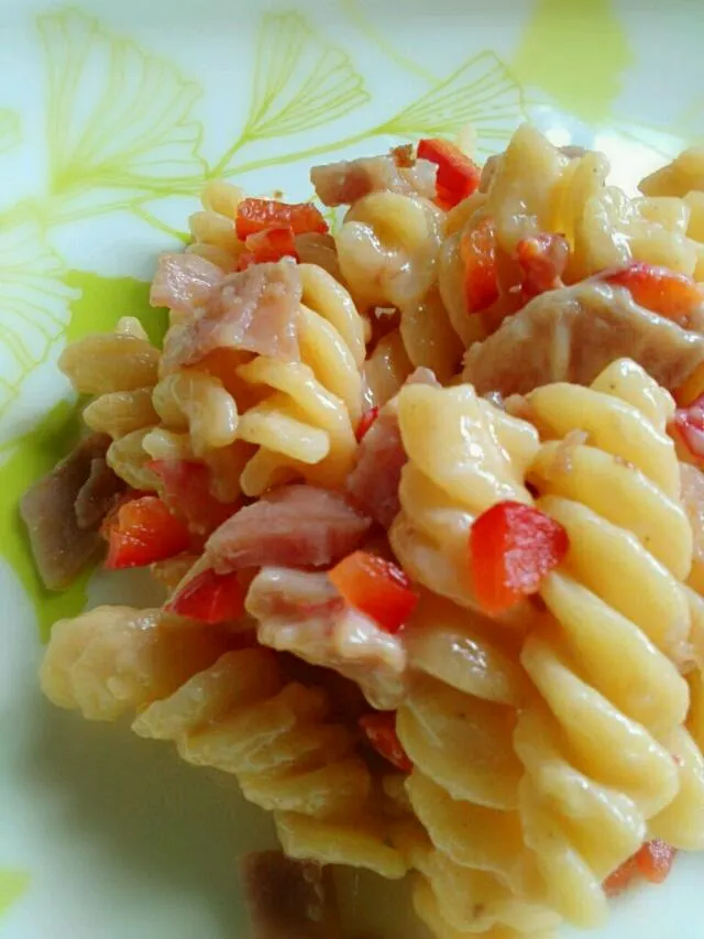 Ham and Cheese Fusilli|Deeanさん