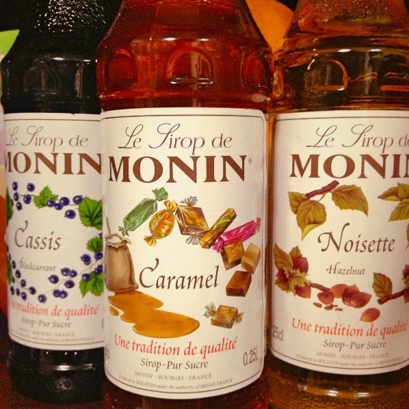 MONINのカシス・キャラメル・ヘーゼルナッツ♡