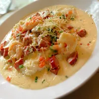 Snapdishの料理写真:Shrimp and Grits (The Fearington Granary - Pittsboro, NC)|Phyliciaさん