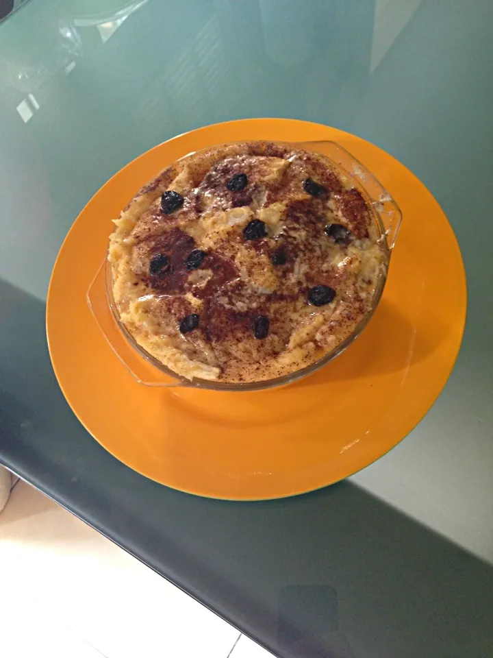 My home-made bread pudding for breakfast:)|Retti Syafrianiさん