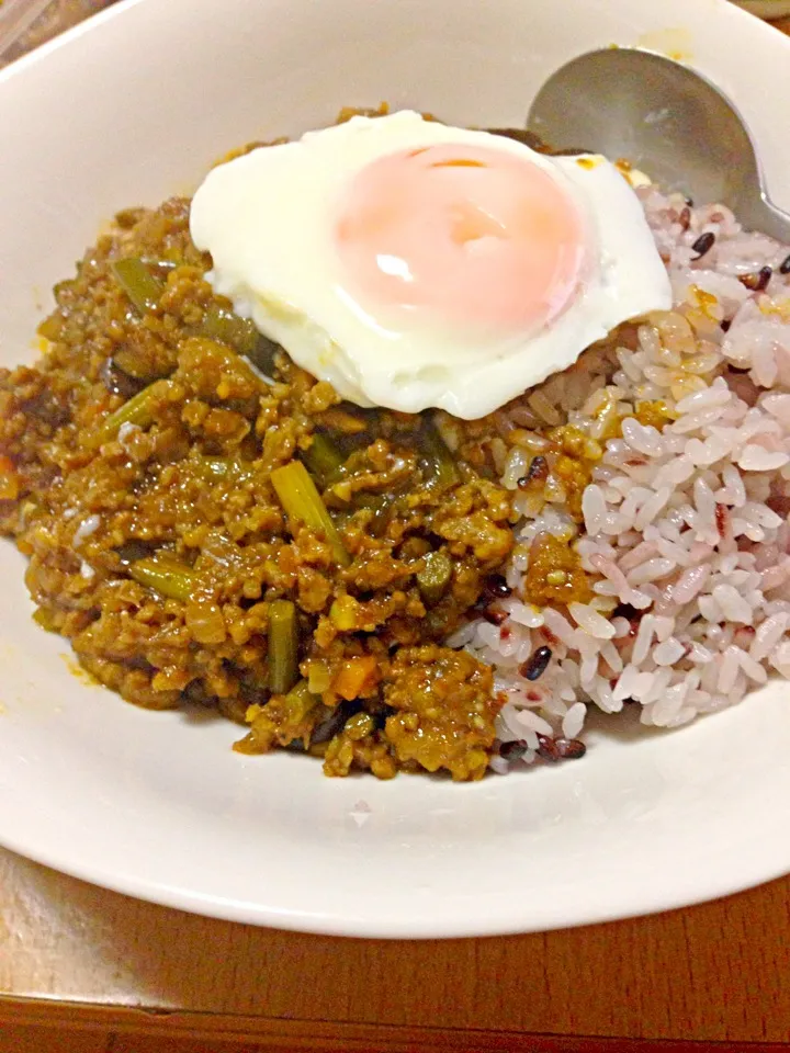 茄子のドライカレー|ともみさん