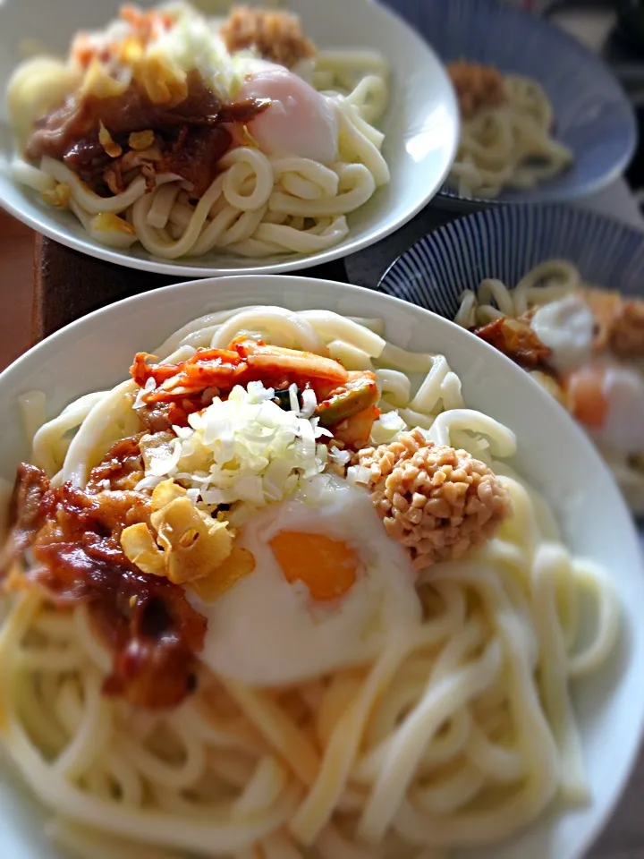 スタミナぶっかけうどん|りょうこさん