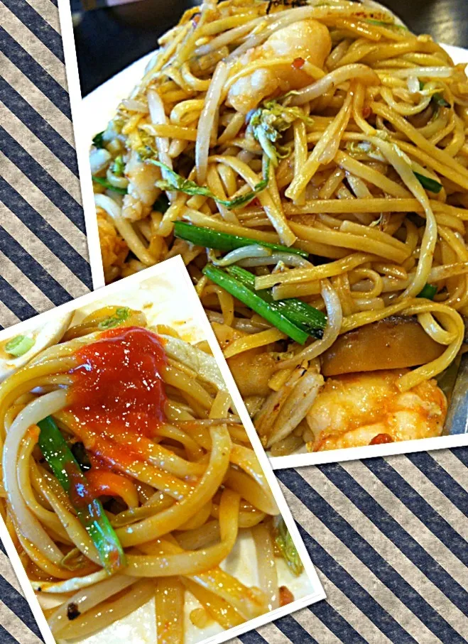 Seafood stirfry noodles|Juliee ~ ジュリーさん