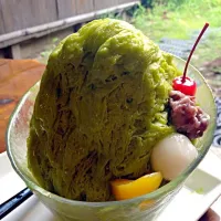 Snapdishの料理写真:ふわふわ雪抹茶