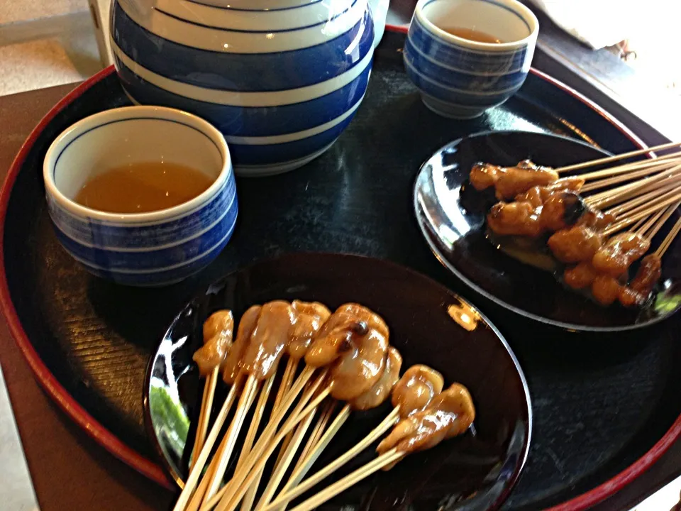 Snapdishの料理写真:あぶり餅＠かざりや|ひよこさん