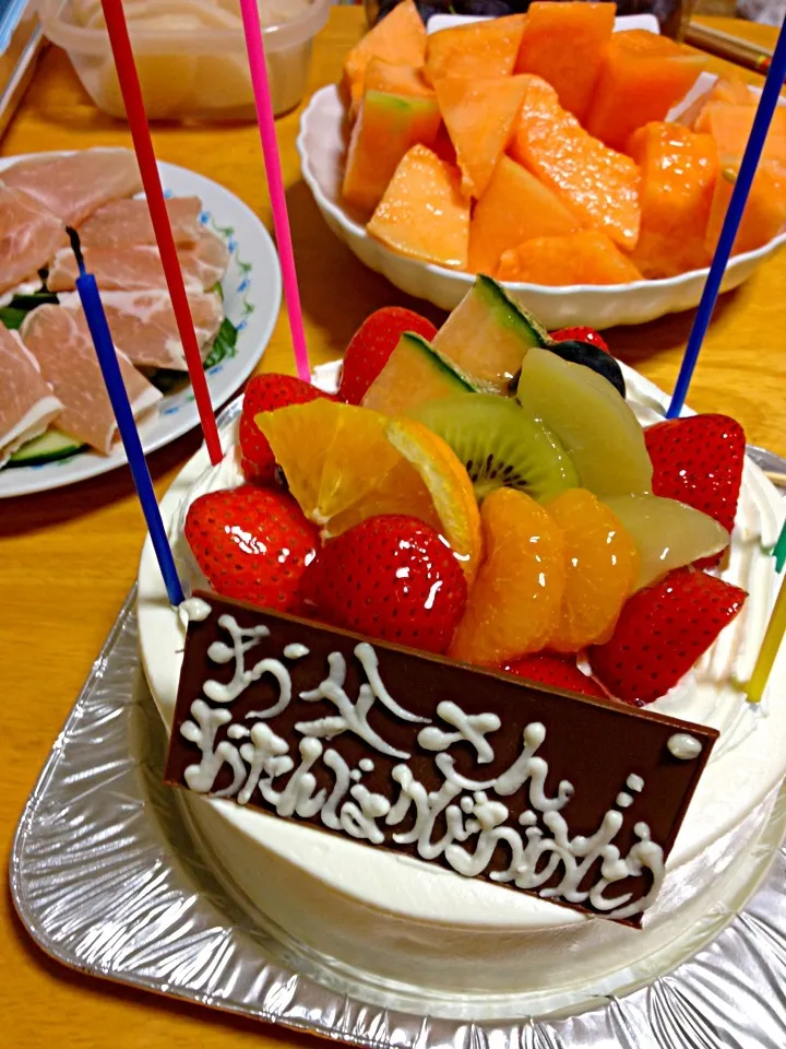 Birthday cake(〃∀〃)ゞ|猫舌ロビンさん