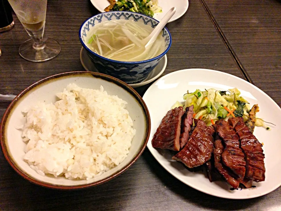 牛タン焼定食1.5人前@利久多賀城店|鈴木菜月さん