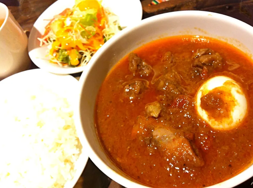 【本日の晩御飯】ドロワットチキンシチューとエチオピアのライス。(ﾟдﾟ)ｳﾏｰ|JTKさん