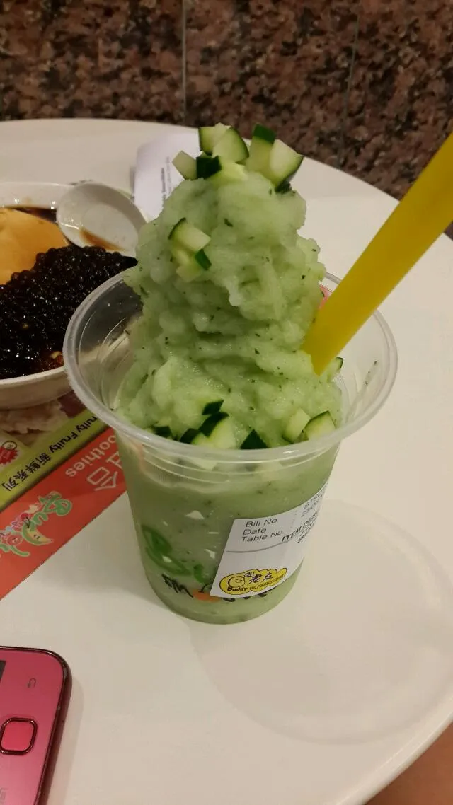 Cucumber Soya Blended|Apple Teohさん